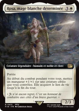 Rosa, mage blanche déterminée - Final Fantasy
