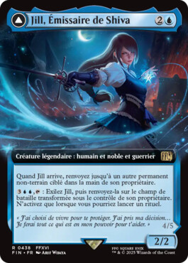 Jill, Émissaire de Shiva -> Shiva, Primordiale de la glace - Final Fantasy