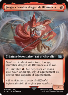 Freyja, chevalier dragon de Bloumécia - Final Fantasy