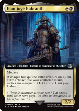 Haut juge Gabranth - Final Fantasy