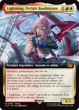 Lightning, l'éclair foudroyant - Final Fantasy