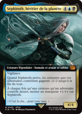 Séphiroth, héritier de la planète - Final Fantasy