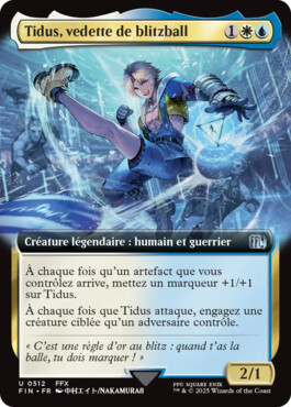 Tidus, vedette de blitzball - Final Fantasy