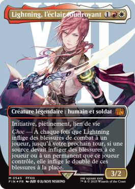 Lightning, l'éclair foudroyant - Final Fantasy