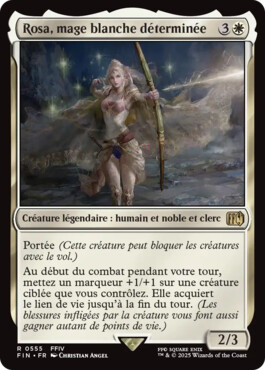Rosa, mage blanche déterminée - Final Fantasy