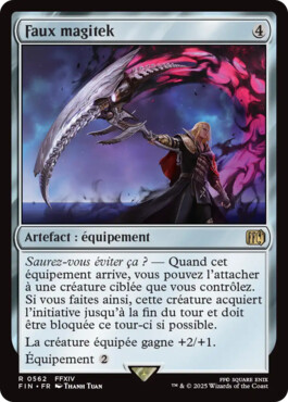 Faucille magitech - Final Fantasy