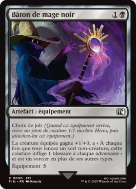 Bâton du mage noir - Final Fantasy