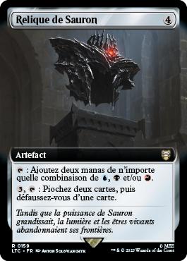 Relique de Sauron - Le Seigneur des Anneaux : chroniques de la Terre du Milieu Commander