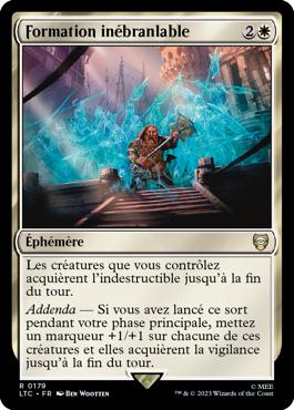 Formation inébranlable - Le Seigneur des Anneaux : chroniques de la Terre du Milieu Commander