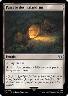 Passage des malandrins - Le Seigneur des Anneaux : chroniques de la Terre du Milieu Commander