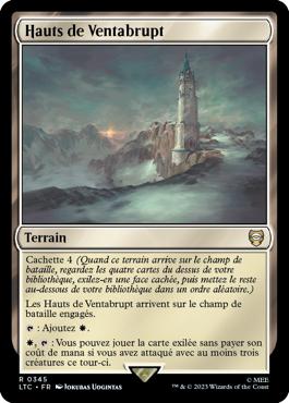 Hauts de Ventabrupt - Le Seigneur des Anneaux : chroniques de la Terre du Milieu Commander