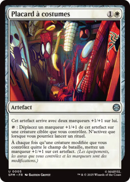 Placard à costumes - Marvel's Spider-Man