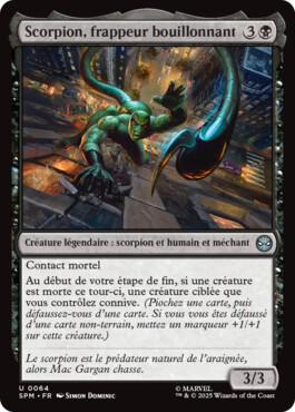 Scorpion, frappeur bouillonnant - Marvel's Spider-Man