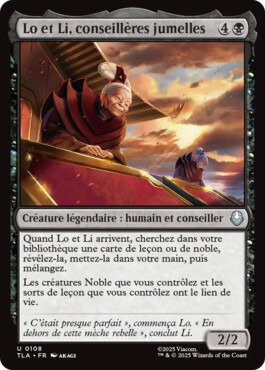 Lo et Li, conseillères jumelles - Avatar, le dernier maître de l'air