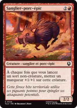 Sanglier-porc-épic - Avatar, le dernier maître de l'air