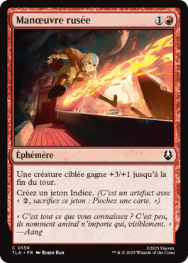 Manœuvre rusée - Avatar, le dernier maître de l'air