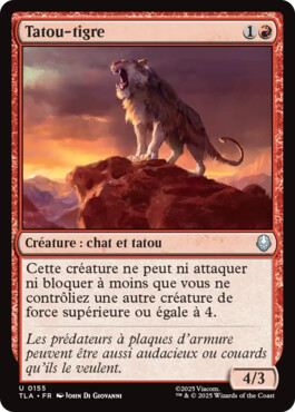 Tatou-tigre - Avatar, le dernier maître de l'air