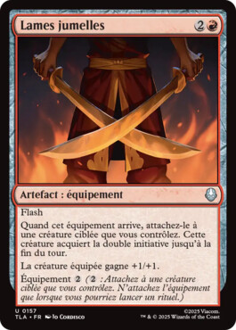 Lames jumelles - Avatar, le dernier maître de l'air