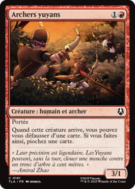Archers yuyans - Avatar, le dernier maître de l'air
