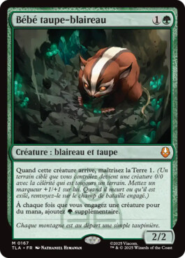 Bébé taupe-blaireau - Avatar, le dernier maître de l'air