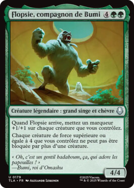 Flopsie, compagnon de Bumi - Avatar, le dernier maître de l'air