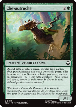 Chevautruche - Avatar, le dernier maître de l'air