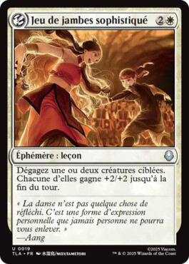 Jeu de jambes sophistiqué - Avatar, le dernier maître de l'air