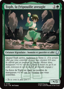 Toph, la Fripouille aveugle - Avatar, le dernier maître de l'air