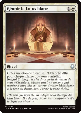 Réunir le Lotus blanc - Avatar, le dernier maître de l'air