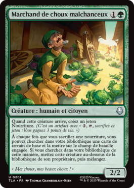 Marchand de choux malchanceux - Avatar, le dernier maître de l'air