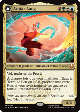 Avatar Aang -> Aang, maître des éléments - Avatar, le dernier maître de l'air