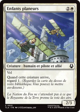 Enfants planeurs - Avatar, le dernier maître de l'air