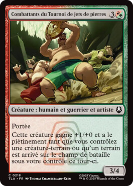 Combattants du Tournoi de jets de pierres - Avatar, le dernier maître de l'air