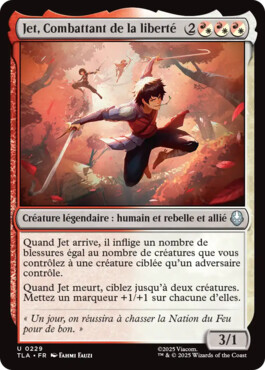 Jet, Combattant de la liberté - Avatar, le dernier maître de l'air