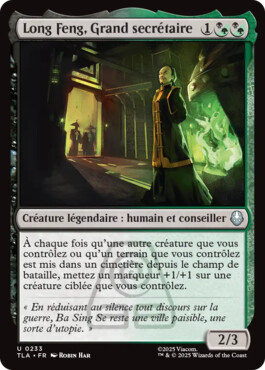 Long Feng, Grand secrétaire - Avatar, le dernier maître de l'air