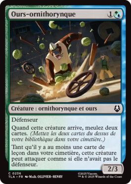 Ours-ornithorynque - Avatar, le dernier maître de l'air