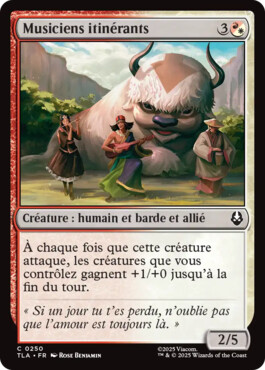 Musiciens itinérants - Avatar, le dernier maître de l'air