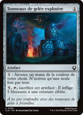 Tonneaux de gelée explosive - Avatar, le dernier maître de l'air