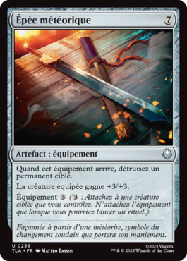 Épée météorique - Avatar, le dernier maître de l'air