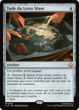 Tuile du Lotus blanc - Avatar, le dernier maître de l'air