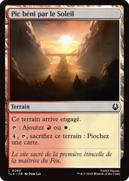 Pic béni par le Soleil - Avatar, le dernier maître de l'air