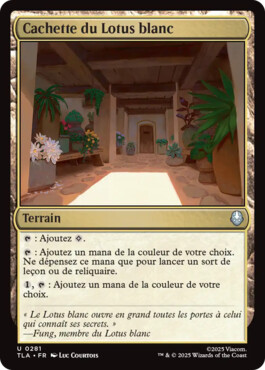 Cachette du Lotus blanc - Avatar, le dernier maître de l'air