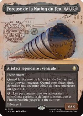 Foreuse de la Nation du Feu - Avatar, le dernier maître de l'air