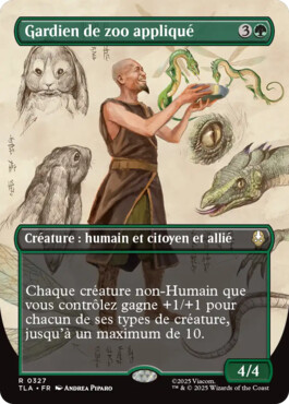 Gardien de zoo appliqué - Avatar, le dernier maître de l'air