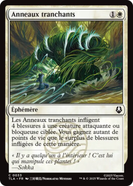 Anneaux tranchants - Avatar, le dernier maître de l'air