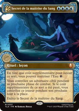 Secret de la maîtrise du Sang - Avatar, le dernier maître de l'air