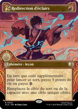 Redirection d’éclairs - Avatar, le dernier maître de l'air