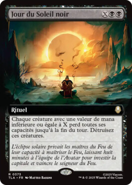 Jour du Soleil noir - Avatar, le dernier maître de l'air