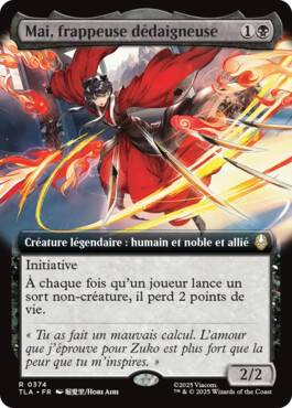 Mai, frappeuse dédaigneuse - Avatar, le dernier maître de l'air