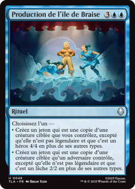 Production de l'île de Braise - Avatar, le dernier maître de l'air